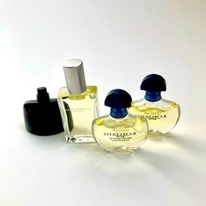 Mini Perfume collectible set 4 pieces